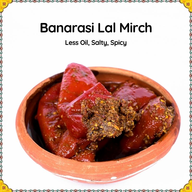 Combo Pack of 2 Pickles | Lal Mirch Bharua & Mithila Special Mango Pickle