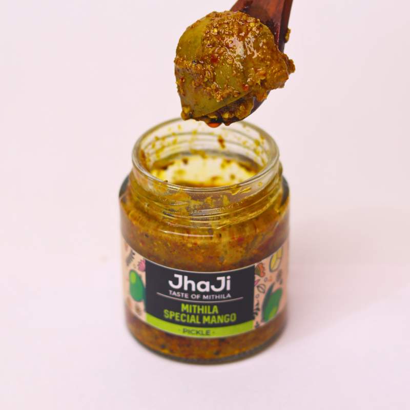 Rajan’s Favorite 4 Pickles in 1 Sample Pack | Green Chili, Mango, and Kathal Pickle
