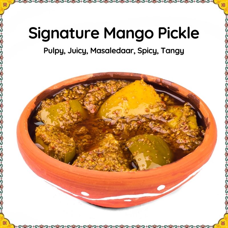 Combo Pack of 2 Pickles | Lal Mirch Bharua & Mithila Special Mango Pickle